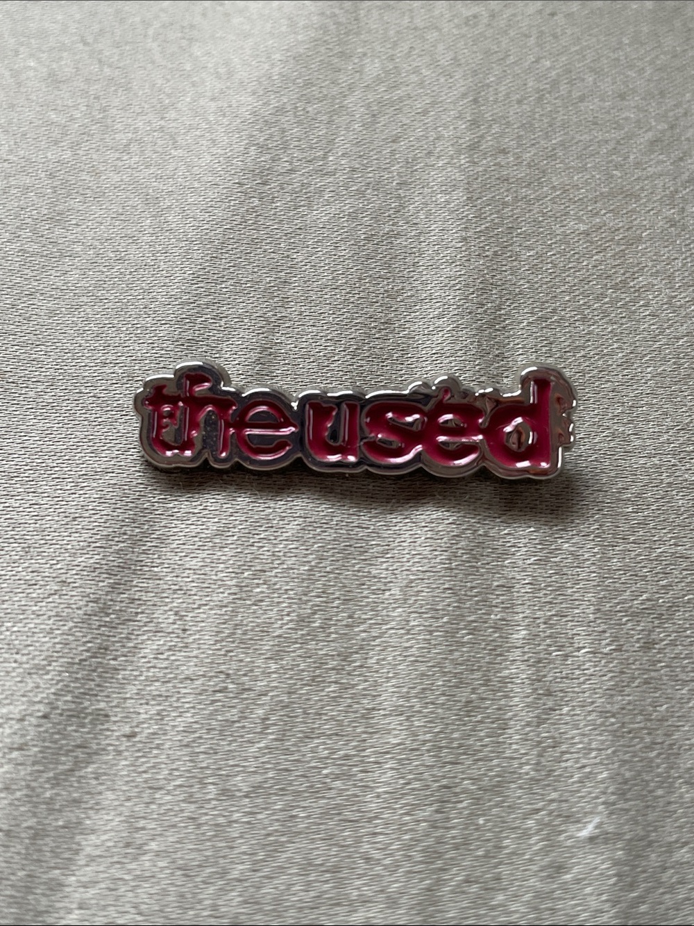 20th Anniversary The Used Enamel Pin Set - Logo Pins - Picture 3 of 5